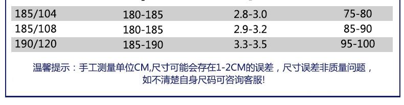 新式保安服最小號型是什么